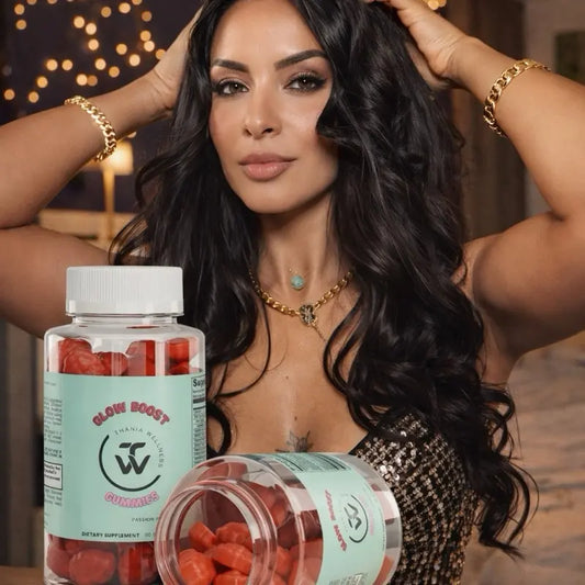 Thaniaaguirre Natural Edible Beauty Supplement Gummies - Hair, Skin & Nails Dietary Support with Biotin, Vitamins A,C,D,E, Collagen for Women, Zinc, Iodine, Skin Care - 60 Count for Vibrant Beauty