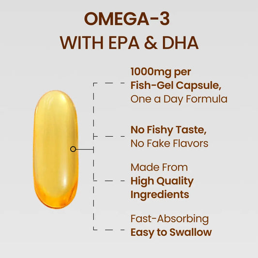 Black Girl Vitamins Omega-3 EPA 80Mg DHA 120Mg Cardiovascular Health Immune System Brain Support 60 Softgels